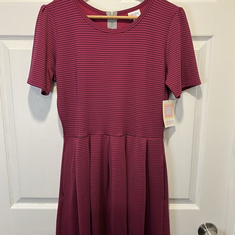 LuluRoe Dress Amelia Size Large - Picture 3 of 12